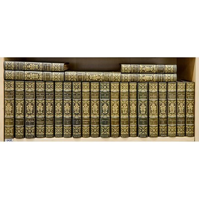 Lot 340 - A finely bound set of George Eliot's writings