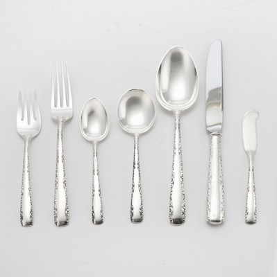 Lot 174 - Gorham Sterling Silver 'Camilla' Pattern Part Flatware Service