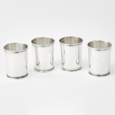 Lot 71 - Four American Sterling Silver Julep Cups