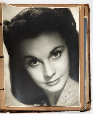 Lot 134 - Jack Cosgrove's scrapbook with Selznick notes, Gone with the Wind material, and three Academy Award nominations