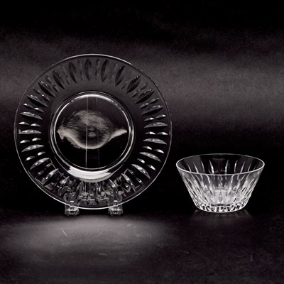 Lot 554 - Set of Twelve Hawkes Blown and Cut Glass Dessert Bowls