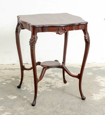 Lot 328 - Rococo Revival Mahogany Side Table