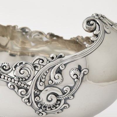 Lot 220 - Pair of Tiffany & Co. Sterling Silver Centerpiece Bowls