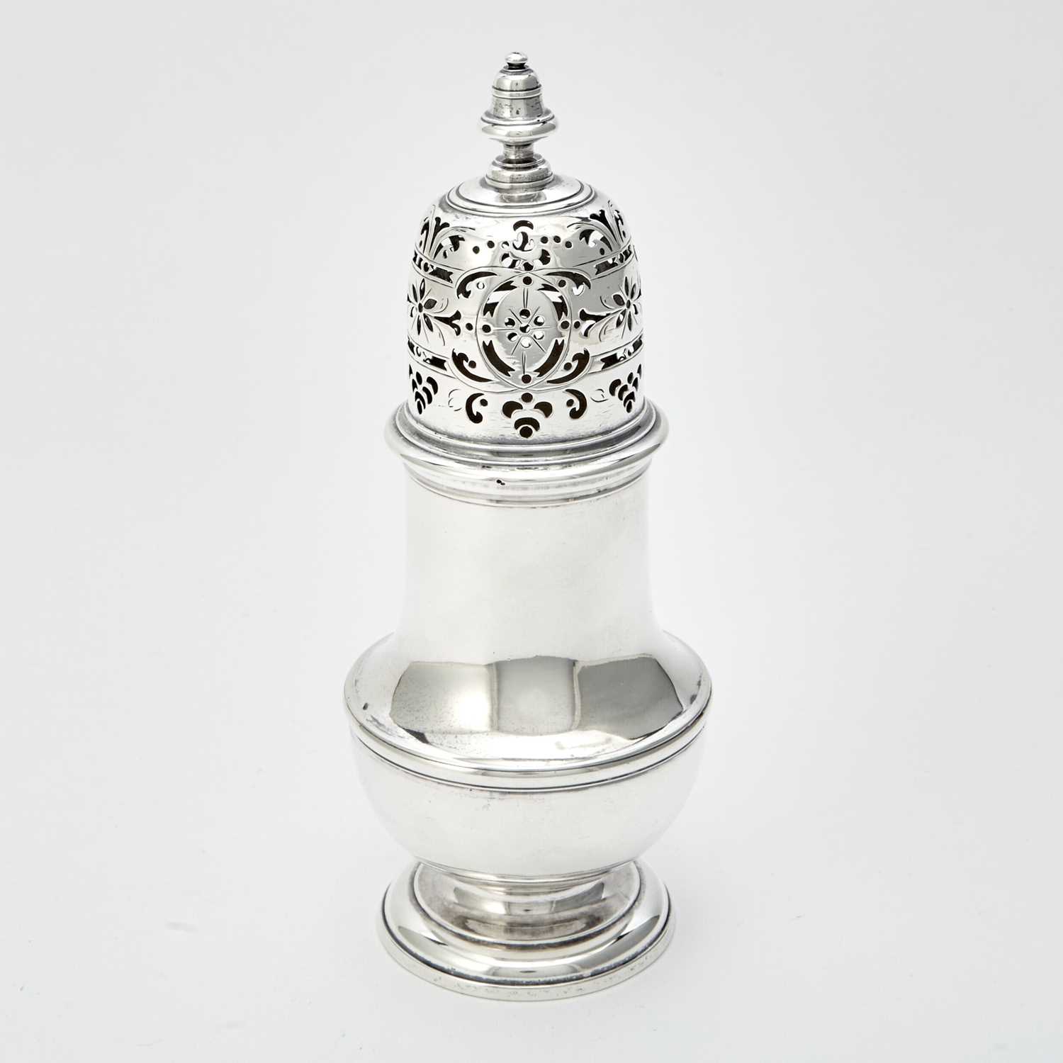 Lot 70 - George II Sterling Silver Sugar Caster