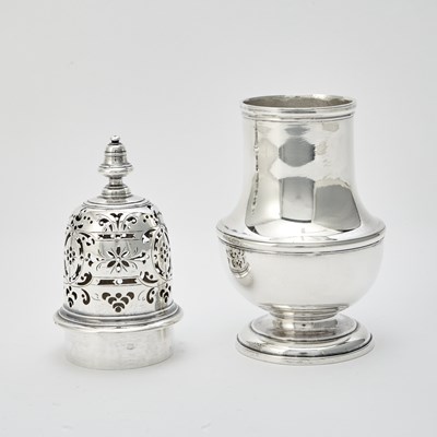 Lot 70 - George II Sterling Silver Sugar Caster