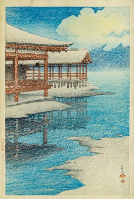 Lot 315 - A Japanese Woodblock Print by Hasui Kawase (1883-1957)