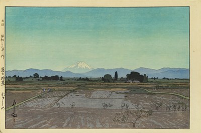 Lot 303 - A Japanese Woodblock Print by Hiroshi Yoshida (1876-1950)