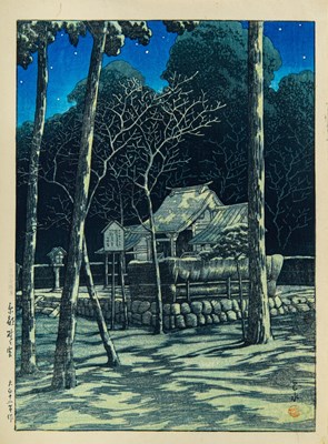 Lot 313 - A Japanese Woodblock Print by Hasui Kawase (1883-1957)