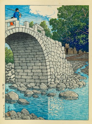 Lot 311 - A Japanese Woodblock Print by Hasui Kawase (1883-1957)
