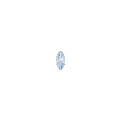 Lot 194 - Platinum, White Gold, Fancy Intense Blue Diamond and Diamond Ring
