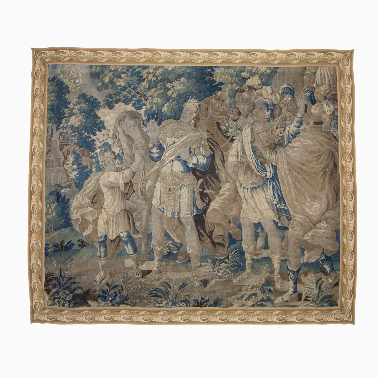 Lot 688 - Flemish Tapestry Panel