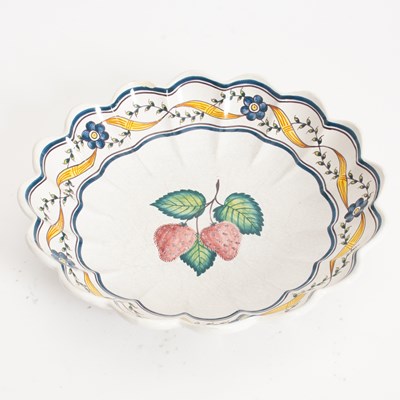 Lot 378 - Portuguese Glazed Ceramic Bowl