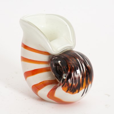 Lot 394 - Art Glass Conch
