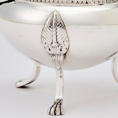 Lot 162 - Continental Empire Style Silver Coffee Service