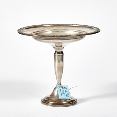 Lot 17 - Silver Dish, Empire, weighted