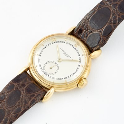 Lot 53 - Mans Gold Wrist Watch, Vacheron Constantin, Geneve, 18K