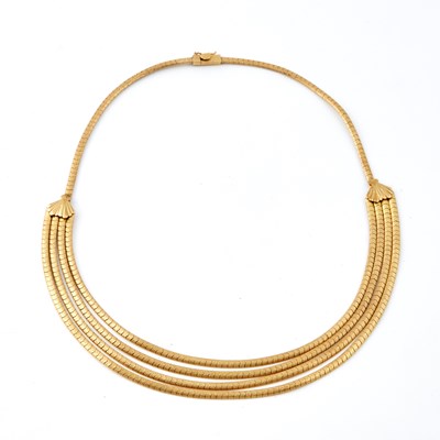 Lot 54 - Gold Necklace, 18K 31 dwt.