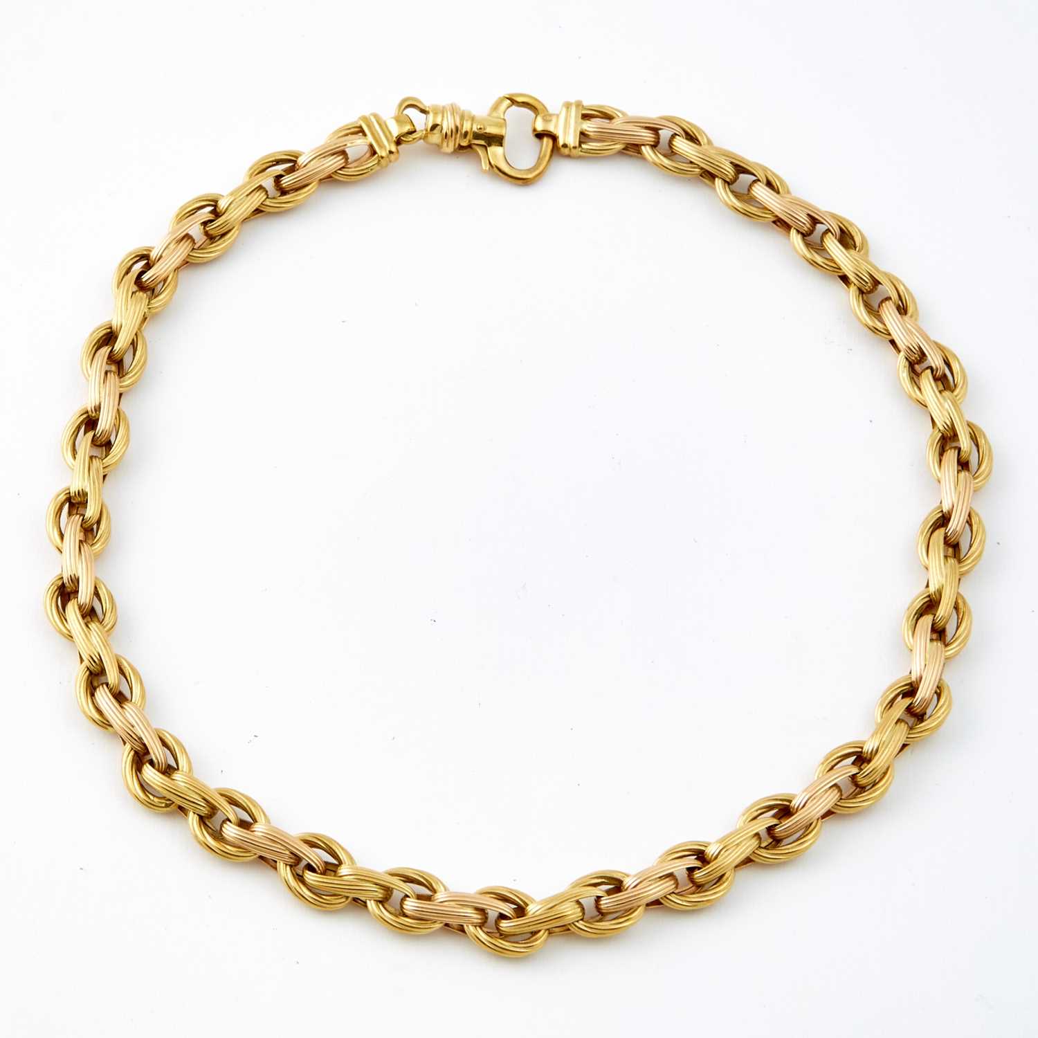 Lot 55 - Gold Necklace, 18K 27 dwt.
