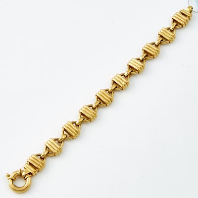 Lot 59 - Gold Flexible Bracelet, 18K 12 dwt.