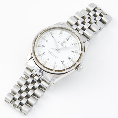 Lot 71 - Mans Metal Bracelet Watch, 26 Jewels, Rolex, 32mm