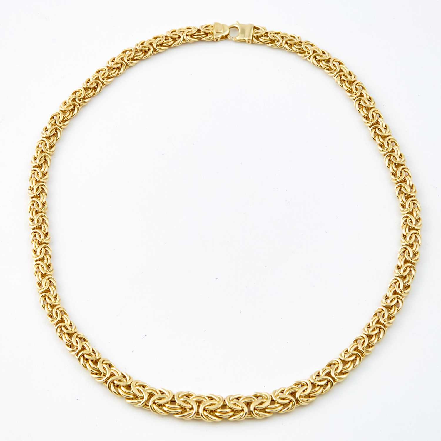 Lot 97 - Gold Necklace, 14K 13 dwt.