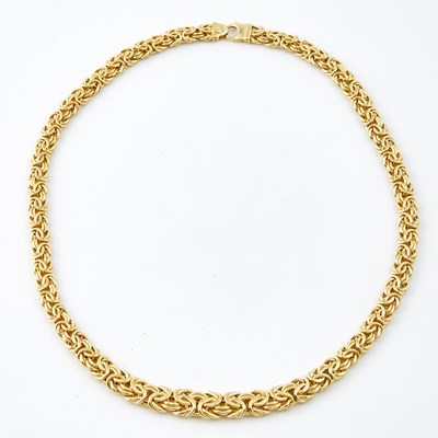 Lot 97 - Gold Necklace, 14K 13 dwt.