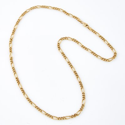 Lot 163 - Gold Neck Chain, 14K 10 dwt.