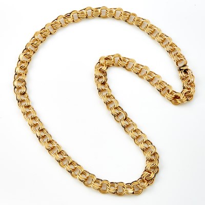 Lot 196 - Gold Neck Chain, 14K 131 dwt.