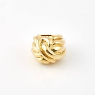 Lot 204 - Gold Ring, 18K 16 dwt.