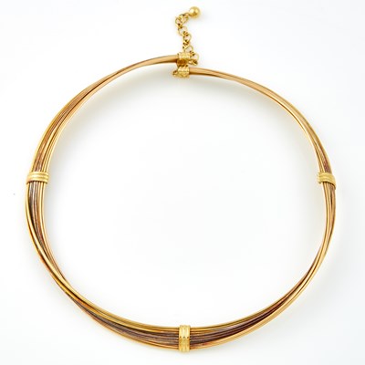 Lot 291 - Gold Necklace, 18K 25 dwt., damaged