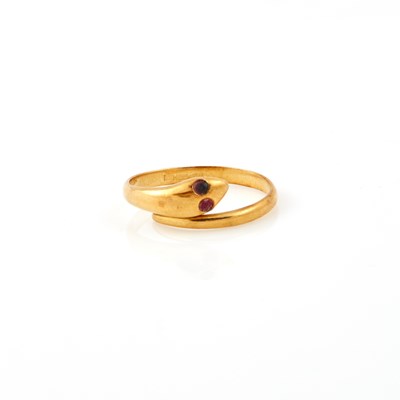 Lot 309 - Gold and Stone Ring, 18K 2 dwt. all