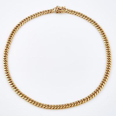 Lot 357 - Gold Neck Chain, 10K 72 dwt.
