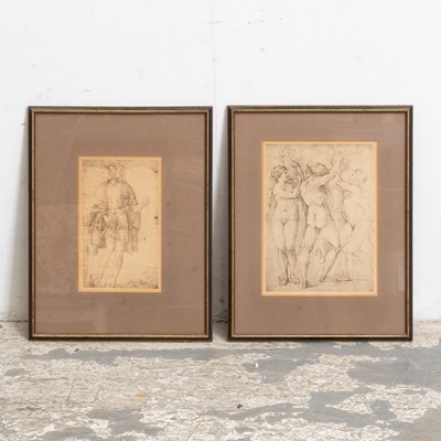 Lot 197 - Two Old Master Reproductions of Drawings
