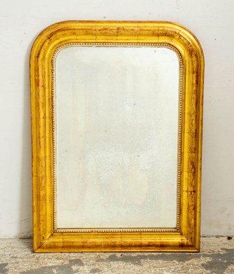 Lot 74 - Louis Philippe Giltwood Mirror
