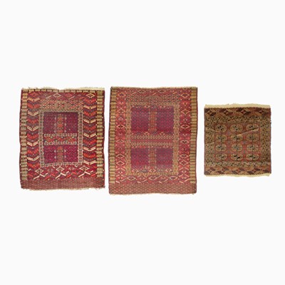 Lot 424 - Three Tekke Rugs