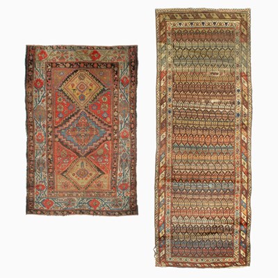Lot 809 - Two Hamadan Rugs