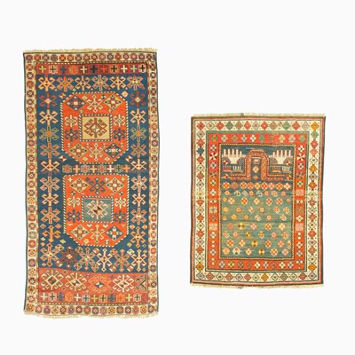 Lot 415 - Two Caucasian Rugs