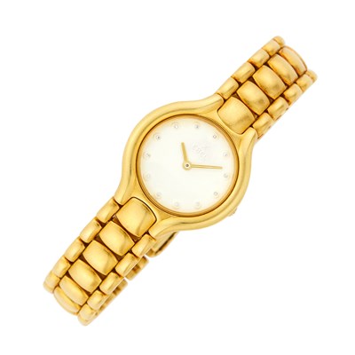 Lot 1102 - Ebel Gold and Diamond 'Beluga' Wristwatch, Ref. 866960