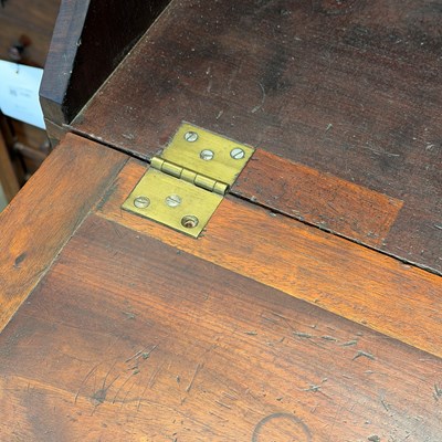 Lot 1086 - Chippendale Mahogany Block-front Slant-lid Desk