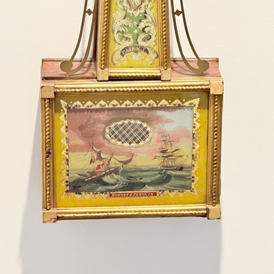 Lot 1088 - Aaron Willard Mahogany and Gilt Gesso Banjo Clock or Patent Timepiece