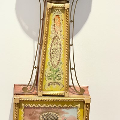 Lot 1088 - Aaron Willard Mahogany and Gilt Gesso Banjo Clock or Patent Timepiece