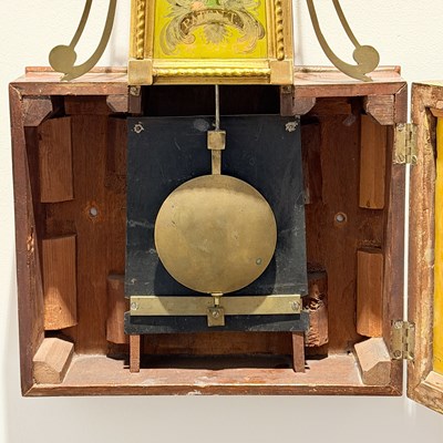 Lot 1088 - Aaron Willard Mahogany and Gilt Gesso Banjo Clock or Patent Timepiece