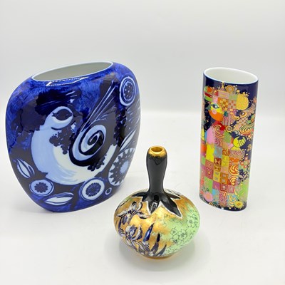Lot 1130 - Two Bjorn Wiinblad for Rosenthal Porcelain Vases