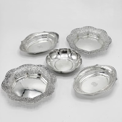 Lot 1224 - Group of American Sterling Silver Table Articles