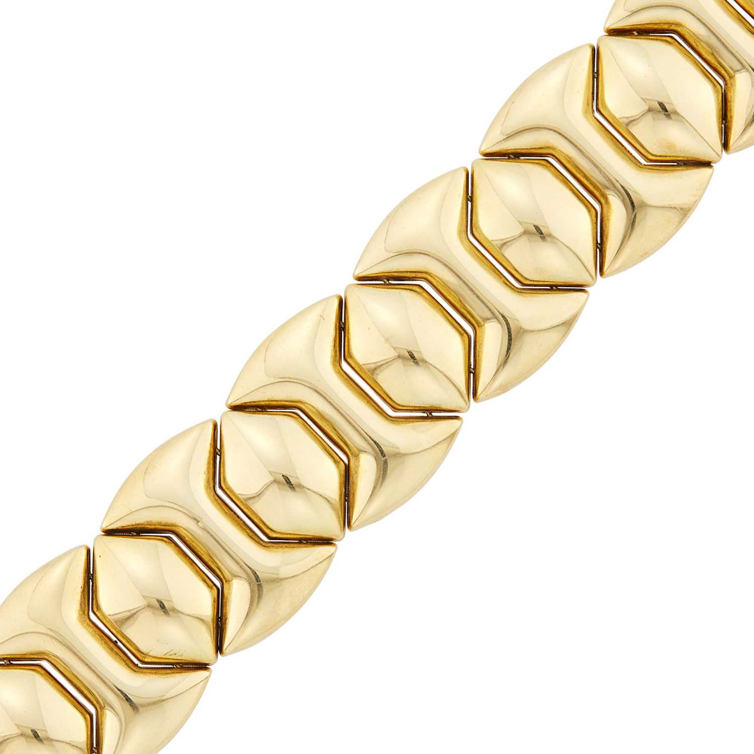 Lot 14 - Gold Link Bracelet