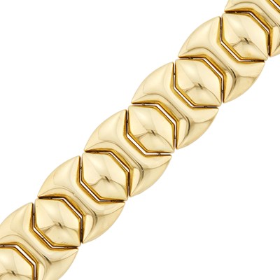 Lot 14 - Gold Link Bracelet