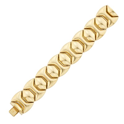 Lot 14 - Gold Link Bracelet