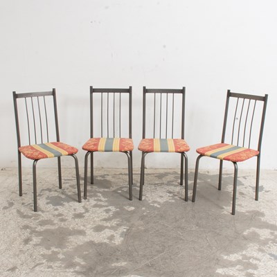 Lot 5 - Set of Four Metal Side Chairs