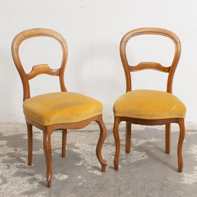 Lot 78 - Pair of Louis Philippe Style Side Chairs