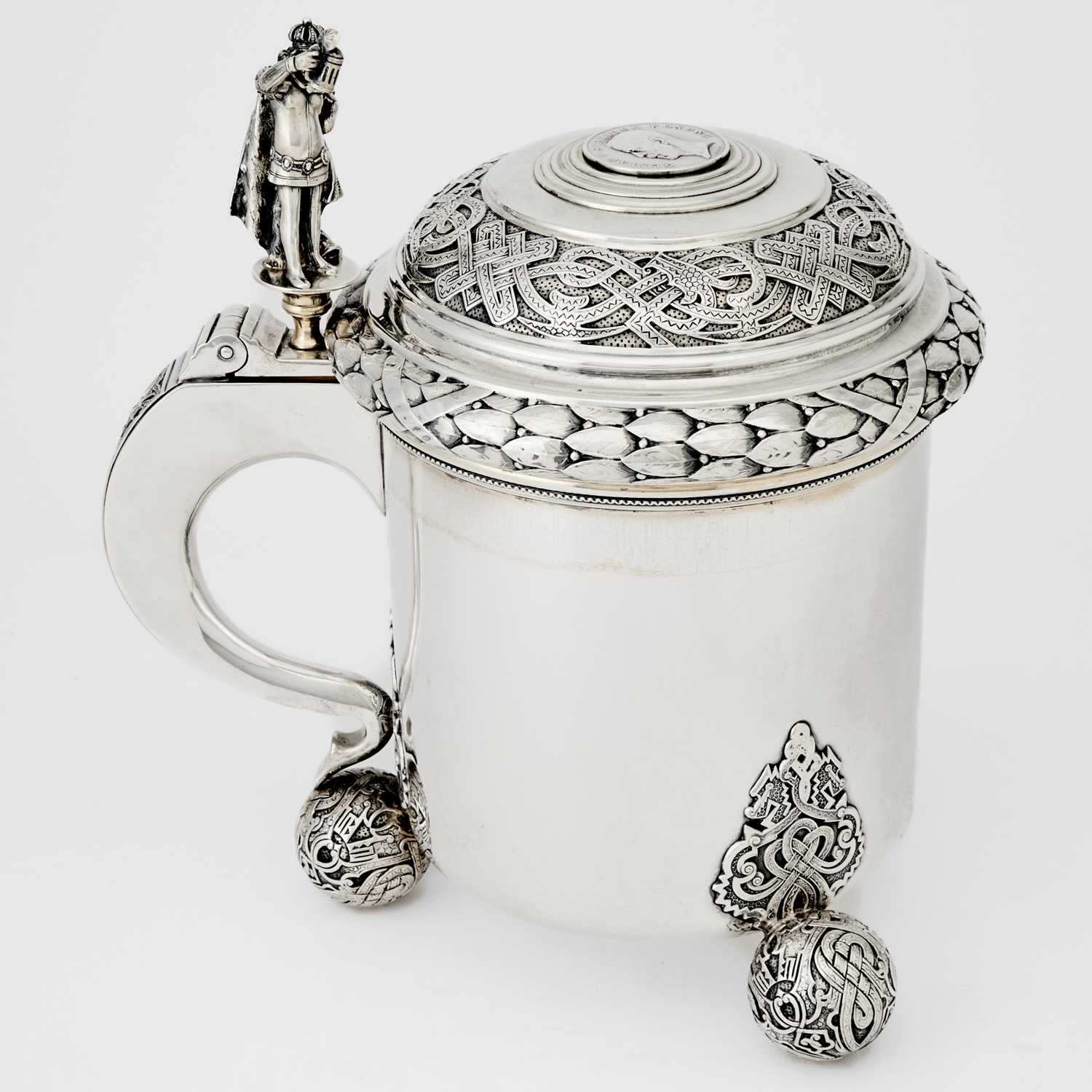 Lot 158 - Swedish Silver Tankard